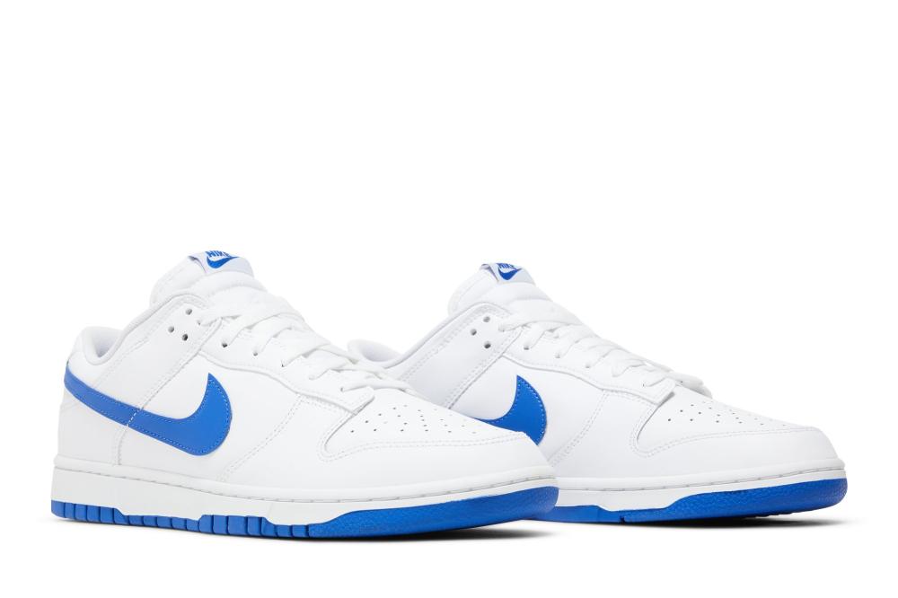 Dunk Low 'White Hyper Royal'
