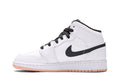 Air Jordan 1 Mid GS 'White Arctic Orange'