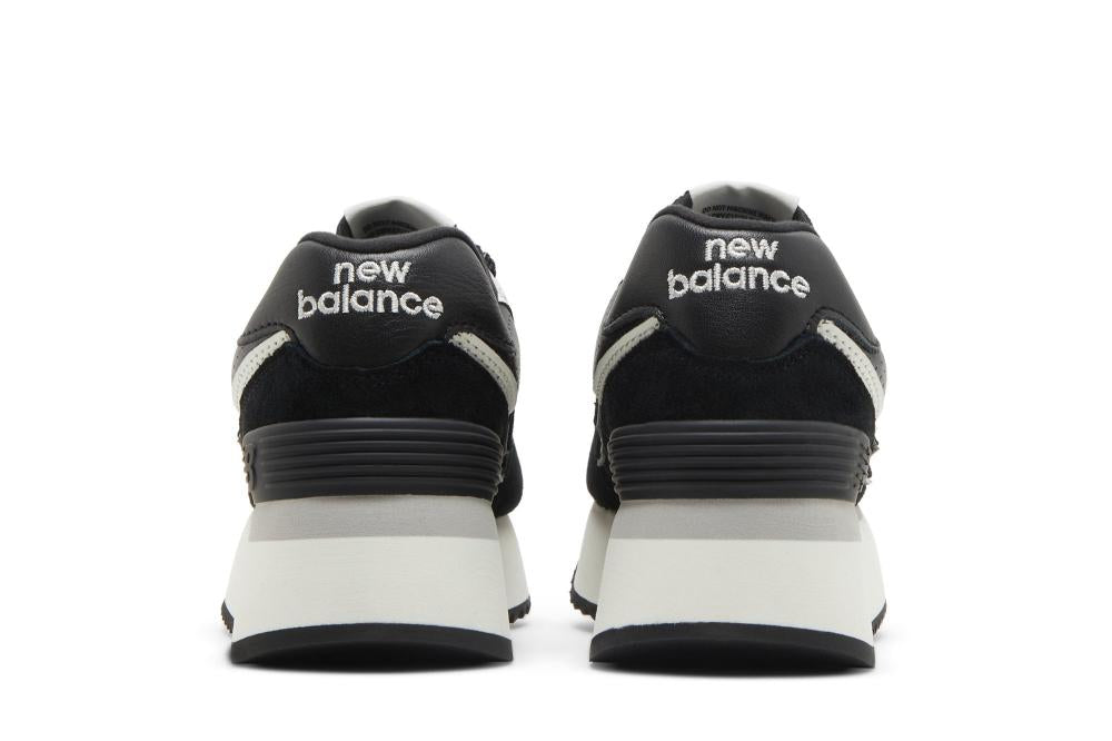 Wmns 574+ 'Black White'