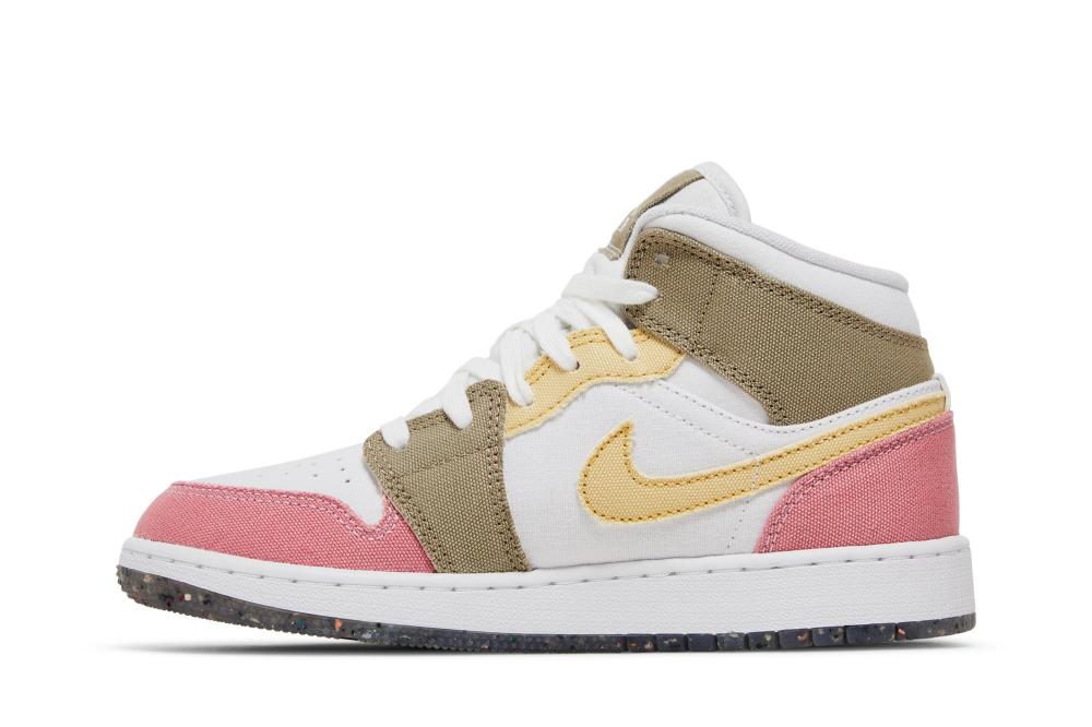 Air Jordan 1 Mid SE GS 'Pastel Grind'