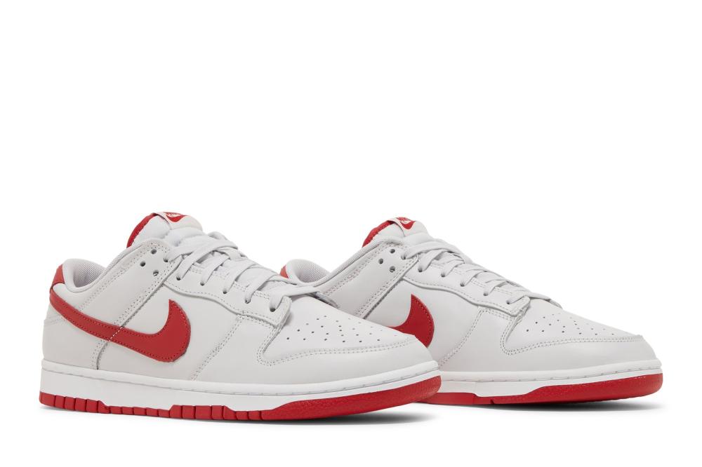 Dunk Low 'Vast Grey Varsity Red'