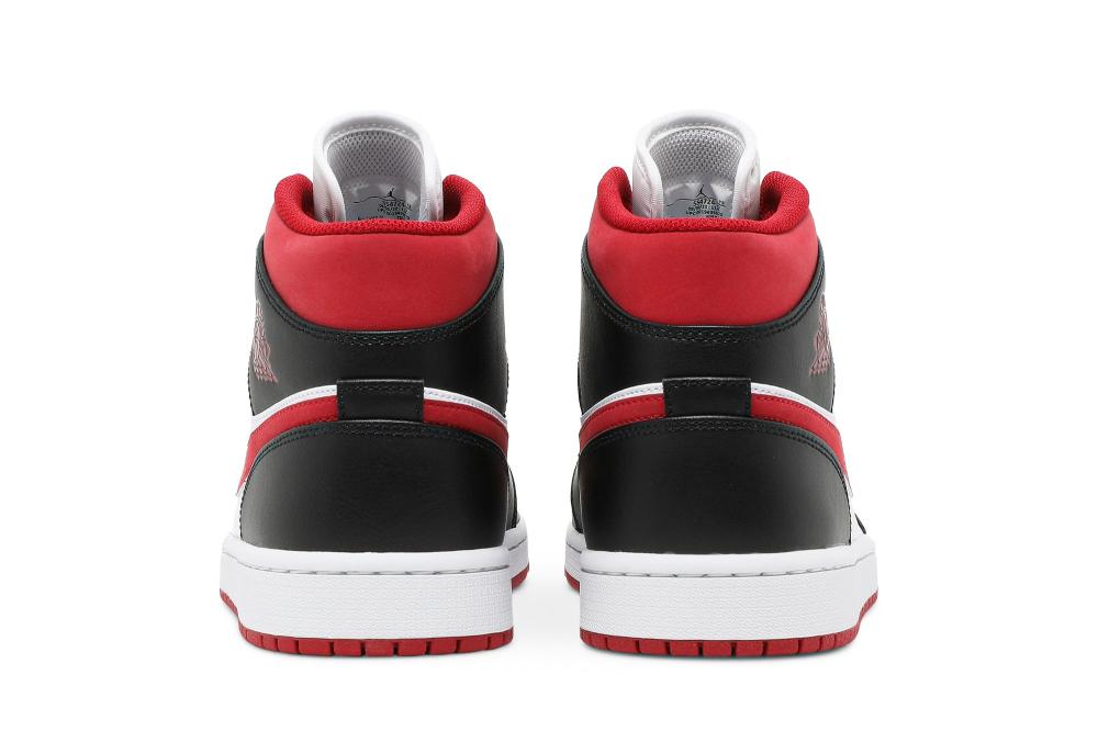 Air Jordan 1 Mid 'Black Gym Red'
