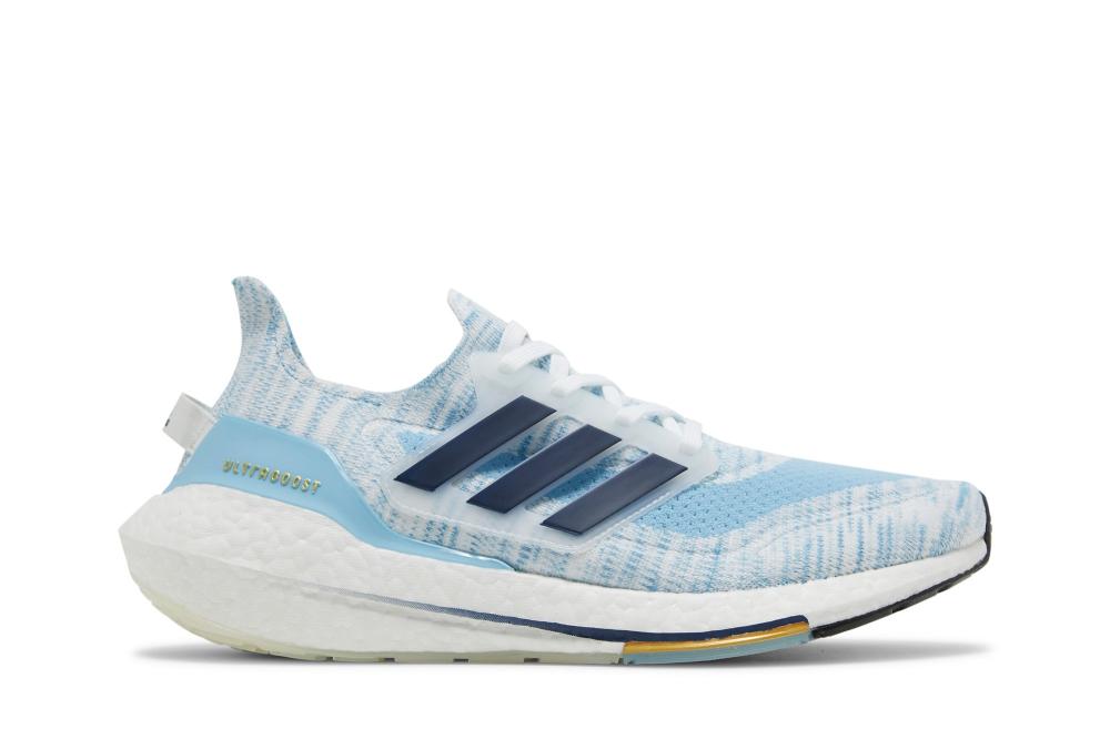 UltraBoost 21 'White Clear Blue'