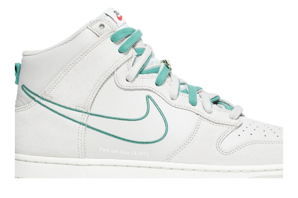 Dunk High SE GS 'First Use Pack - Green Noise'