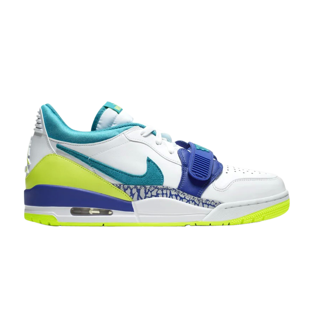 Just Don x Jordan Legacy 312 Low 'Neon Aquamarine'