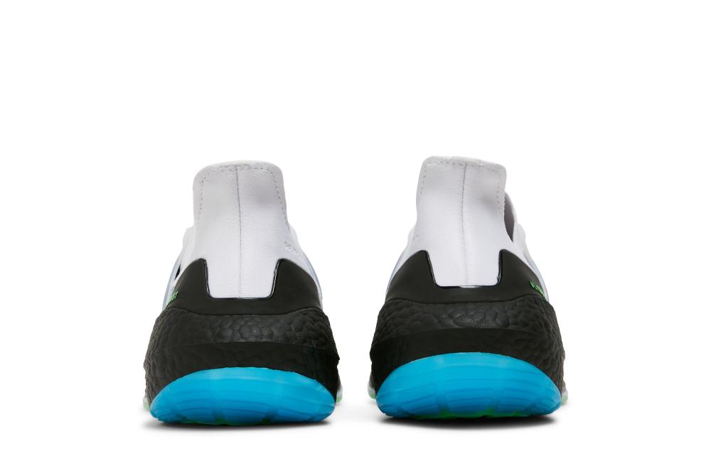 UltraBoost 21 'White Screaming Green'