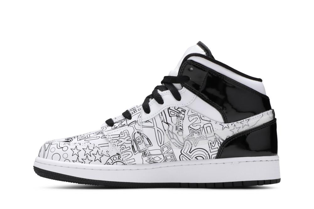 Air Jordan 1 Mid SE GS 'DIY'