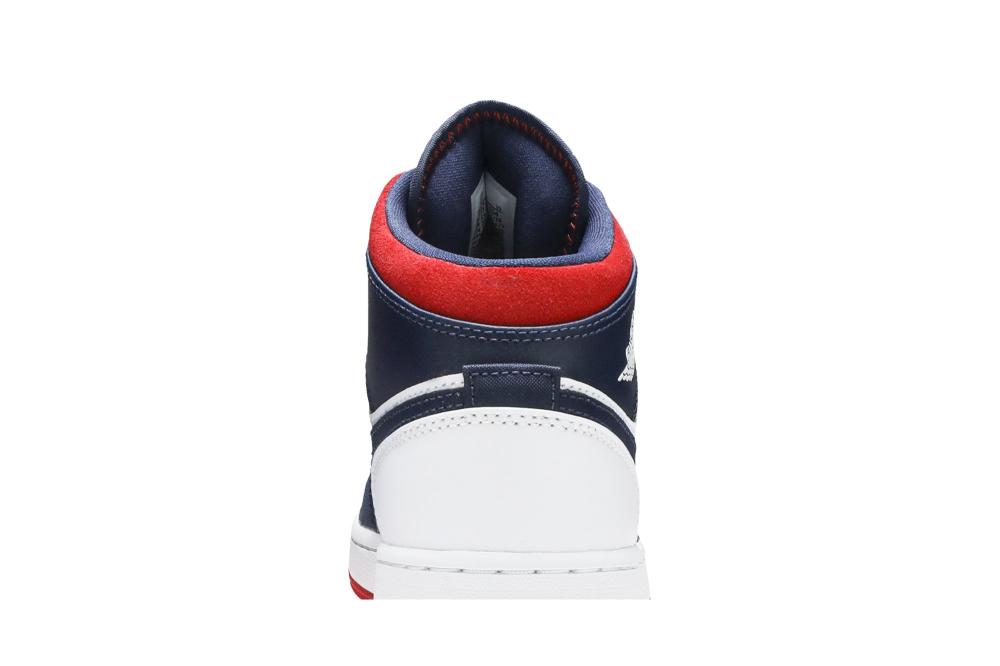 Air Jordan 1 Mid GS 'USA Olympic'