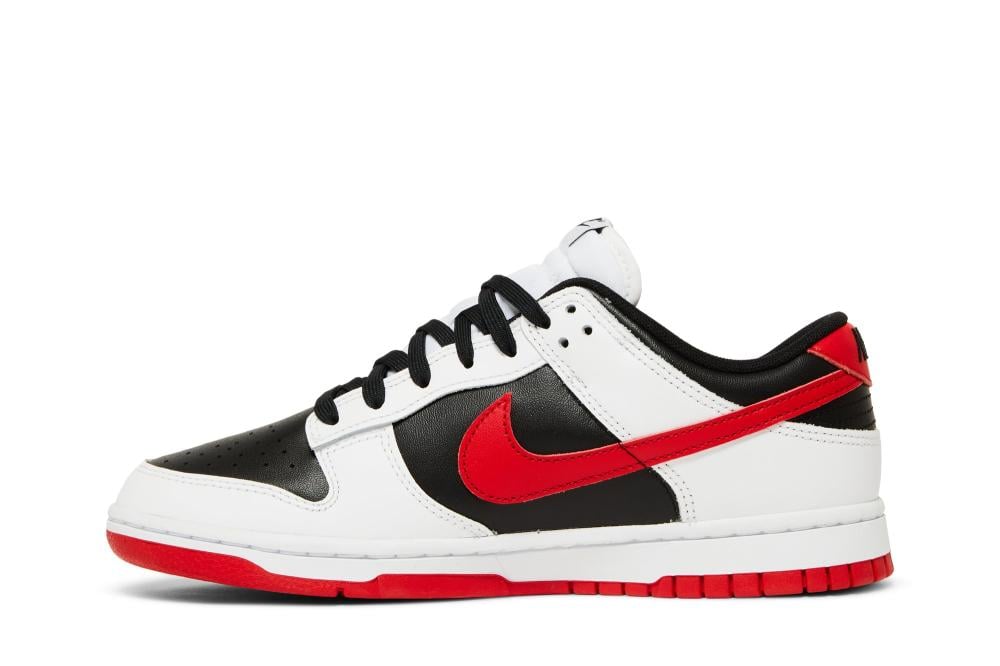 Dunk Low 'White Black Red'