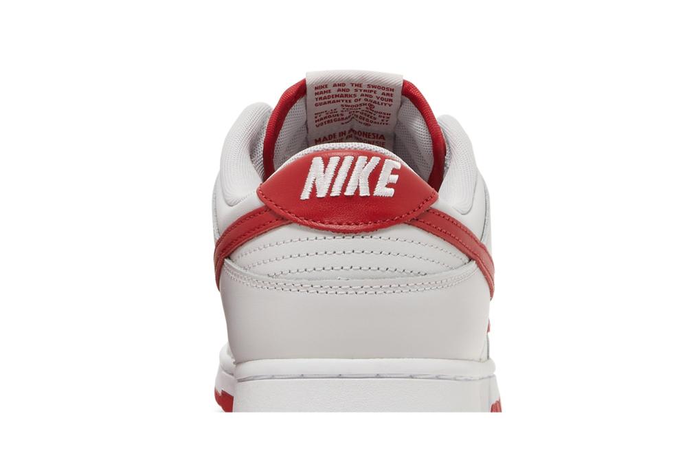 Dunk Low 'Vast Grey Varsity Red'