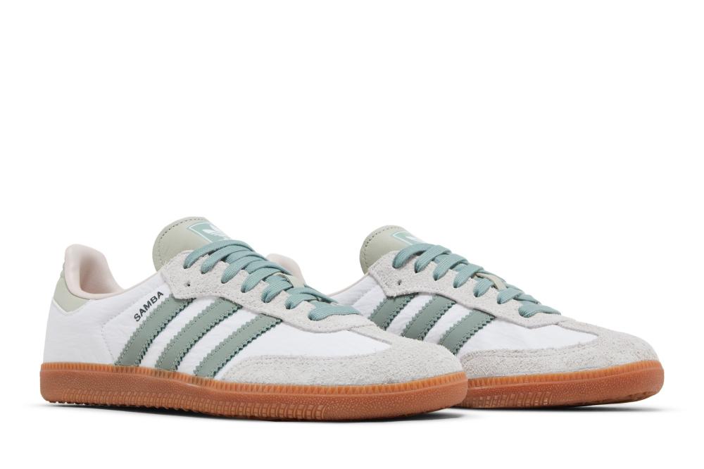 Wmns Samba OG 'White Silver Green'