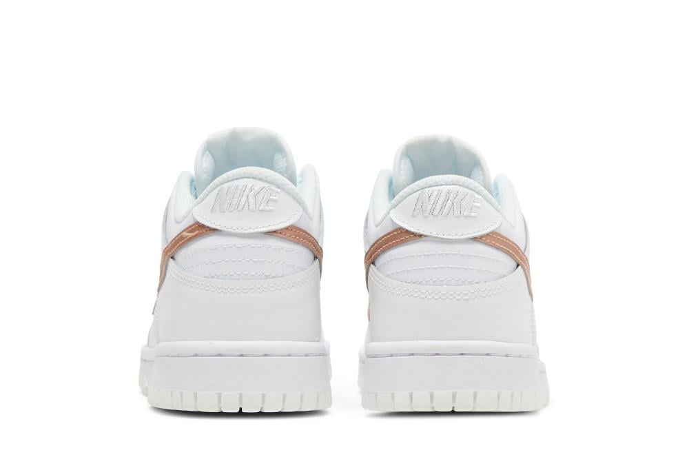 Dunk Low GS 'White Metallic Red Bronze'