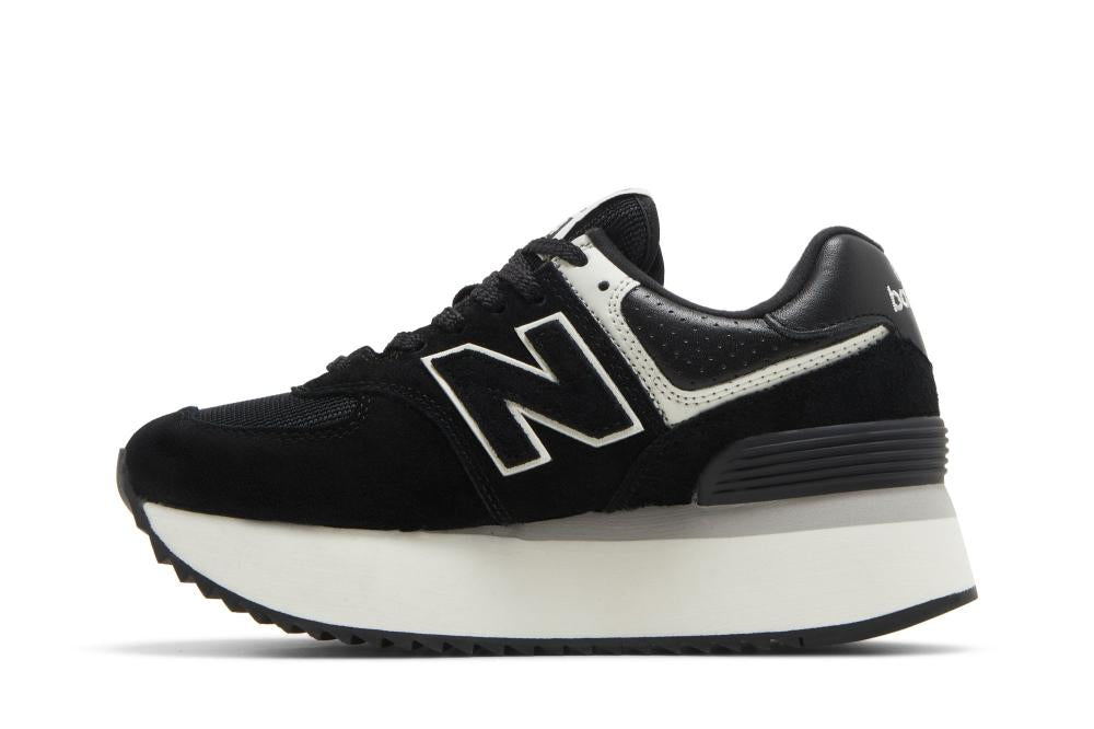 Wmns 574+ 'Black White'