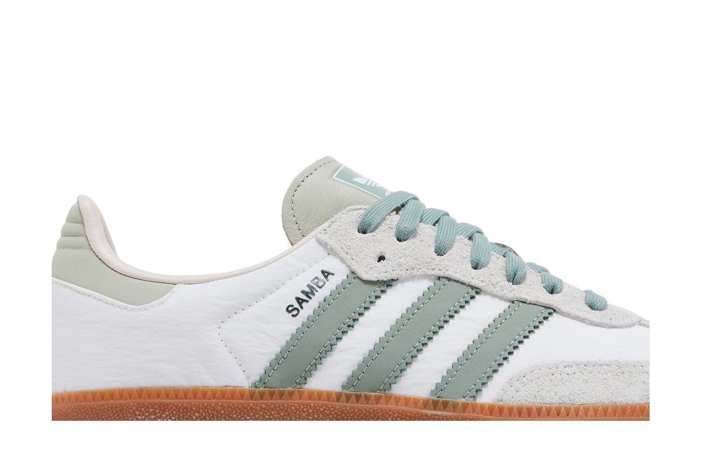 Wmns Samba OG 'White Silver Green'