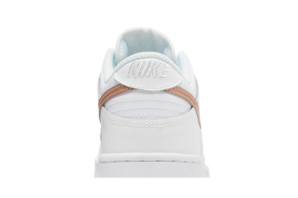 Dunk Low GS 'White Metallic Red Bronze'