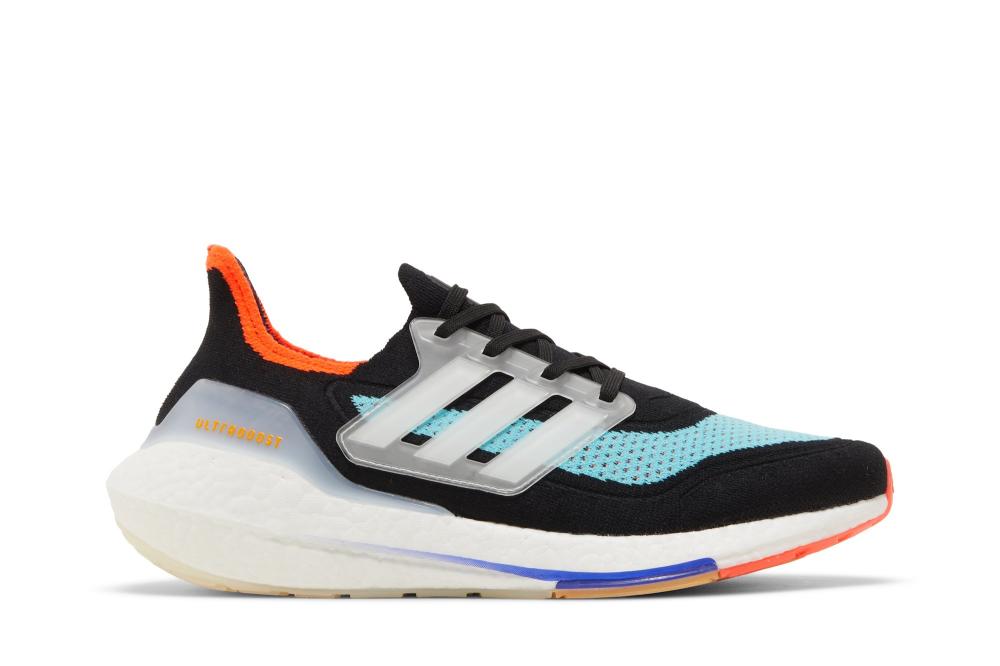 UltraBoost 21 'Black Pulse Aqua'
