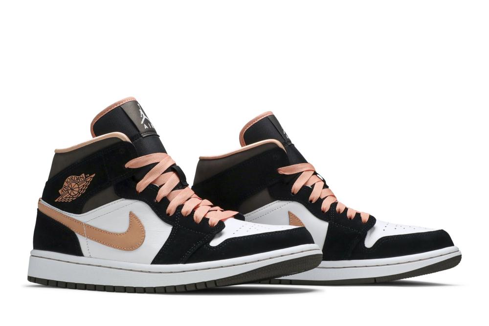 Wmns Air Jordan 1 Mid SE 'Peach Mocha'