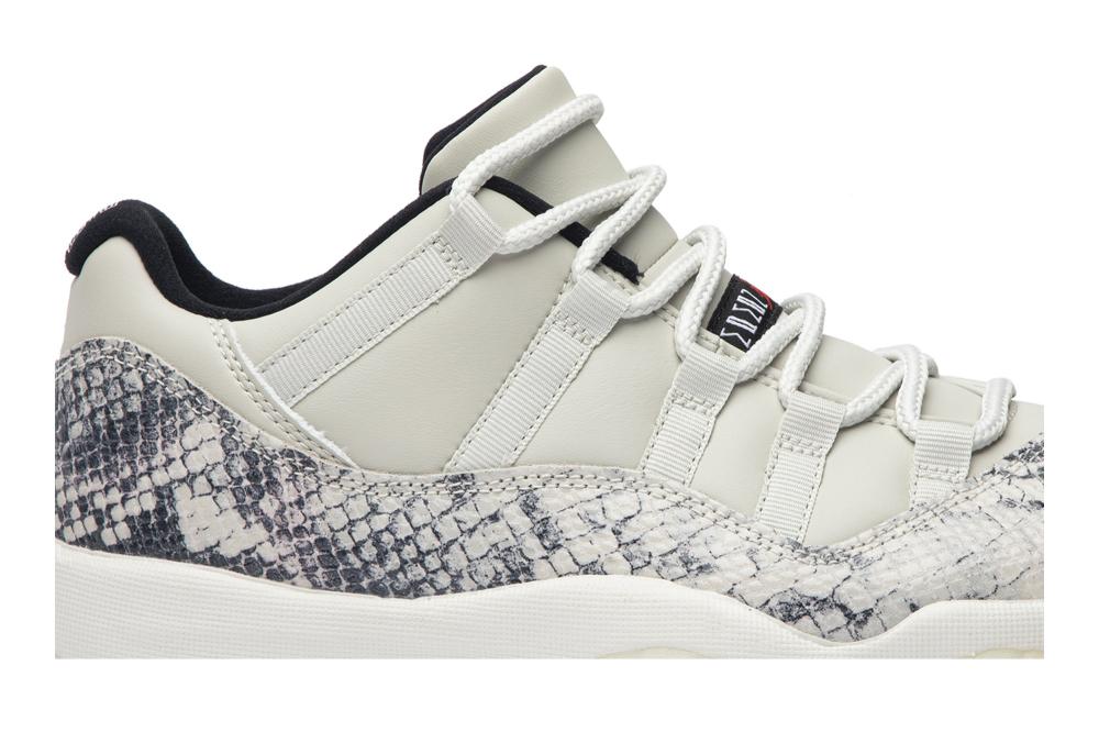 Air Jordan 11 Retro Low 'Light Bone Snakeskin'