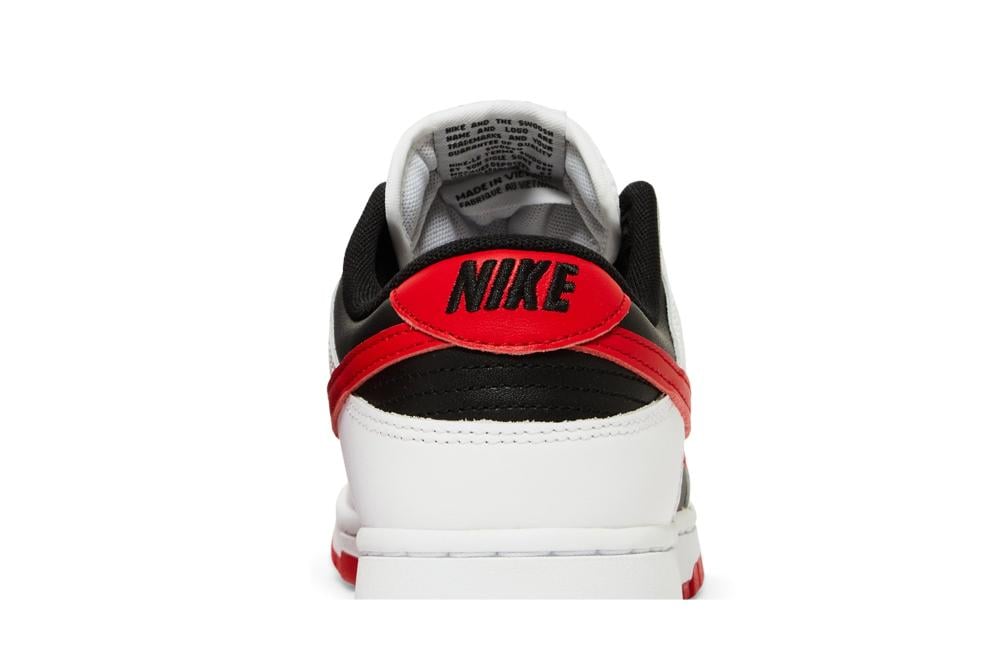 Dunk Low 'White Black Red'