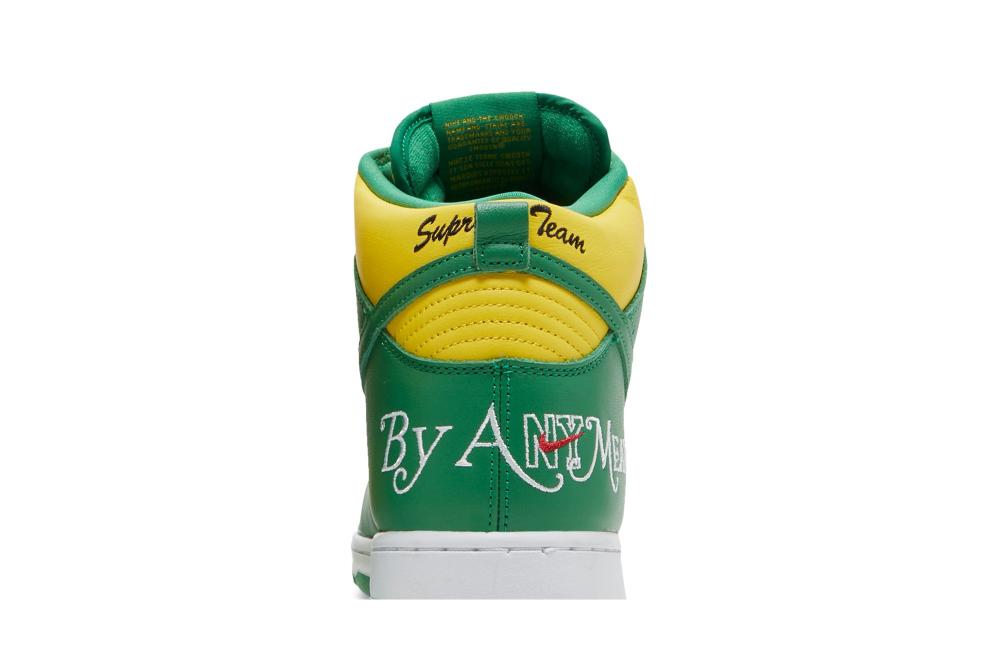 Supreme x Dunk High SB 'By Any Means - Brazil'