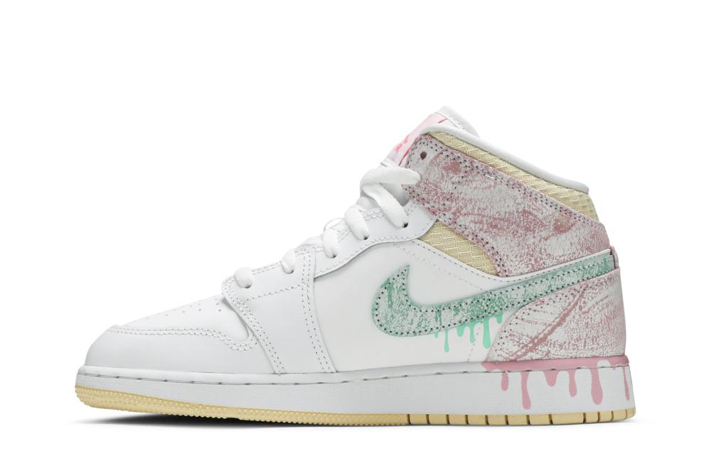Air Jordan 1 Mid SE GS 'Ice Cream'