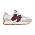 Wmns 327 'White Dark Red'