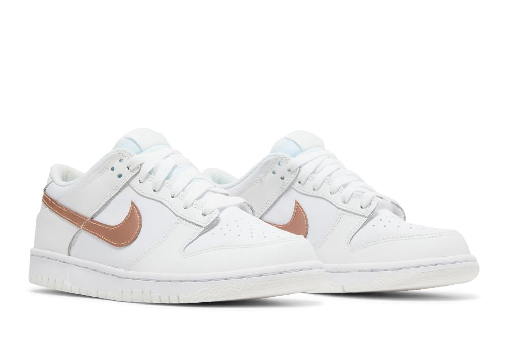 Dunk Low GS 'White Metallic Red Bronze'