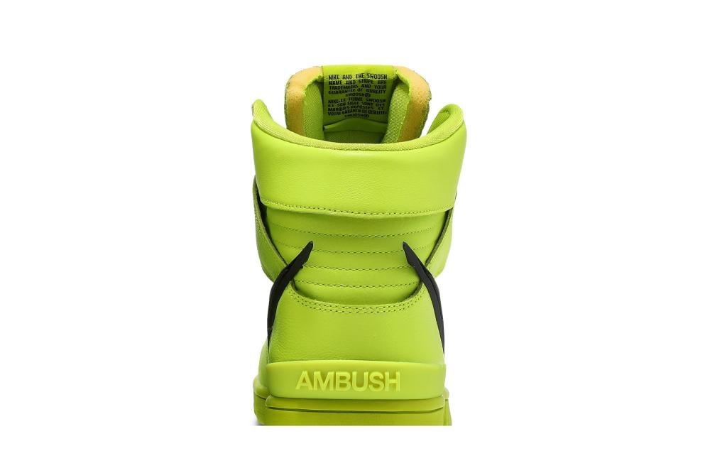 AMBUSH x Dunk High 'Flash Lime'