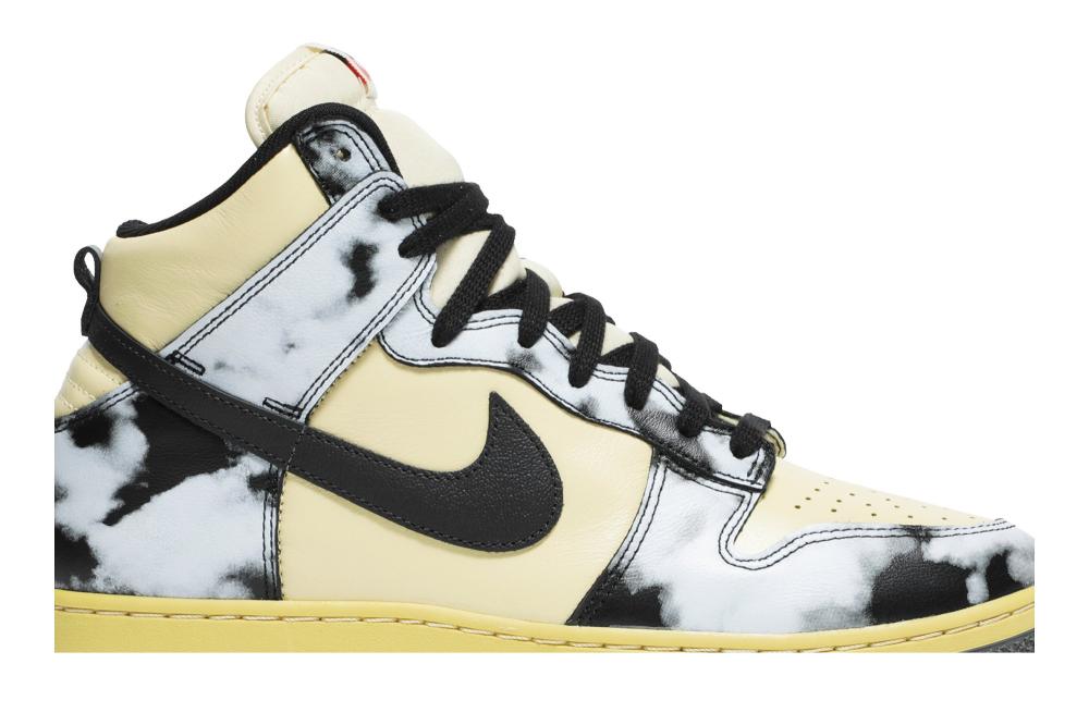 Dunk High 1985 'Black Acid Wash'