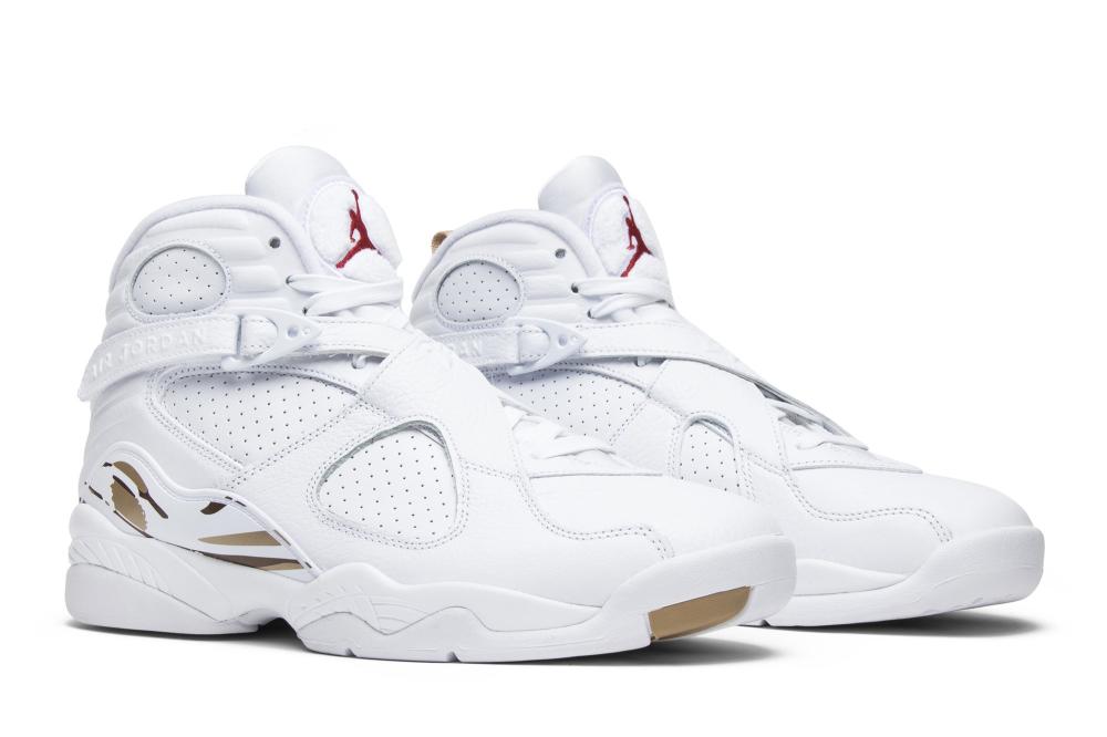 OVO x Air Jordan 8 Retro 'White'