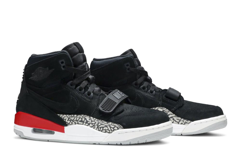 Jordan Legacy 312 'Black Suede'