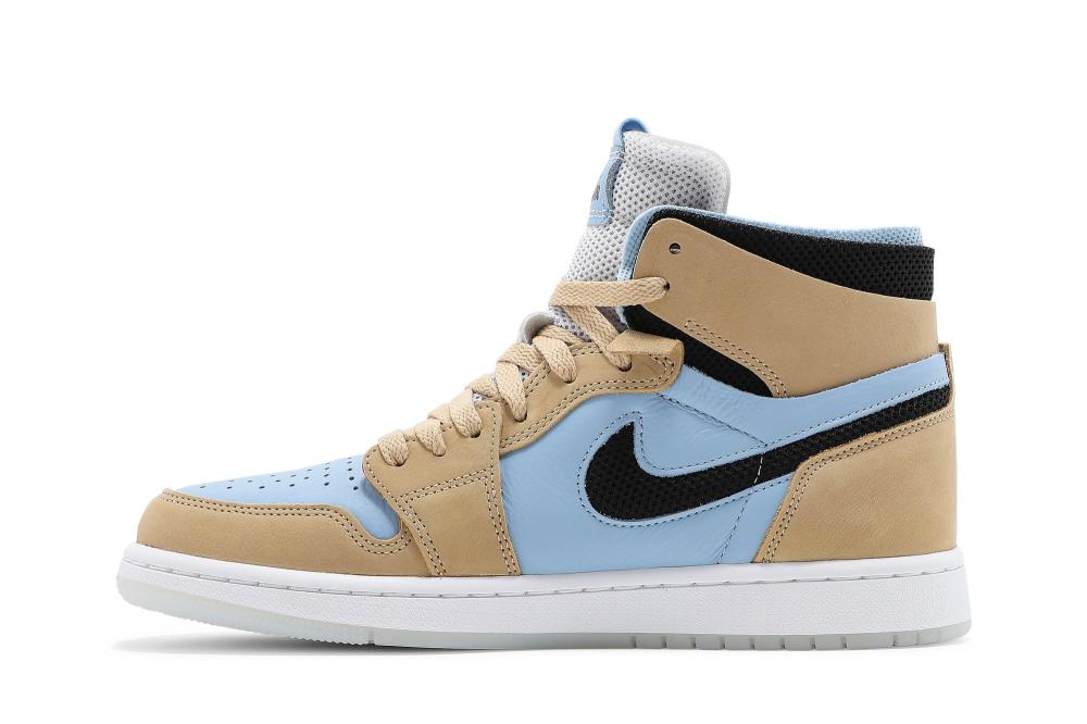 Wmns Air Jordan 1 High Zoom Comfort High 'Psychic Blue Sesame'