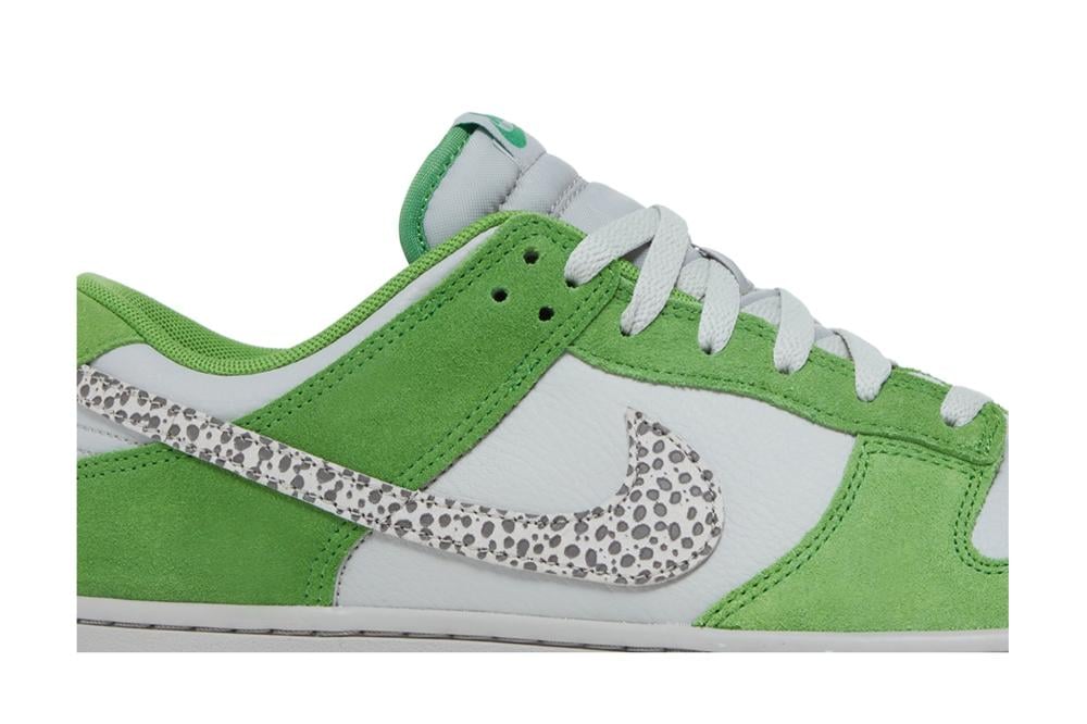 Dunk Low 'Safari Swoosh - Chlorophyll'