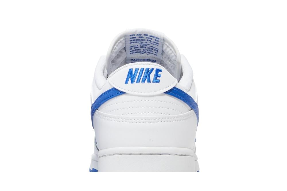Dunk Low 'White Hyper Royal'