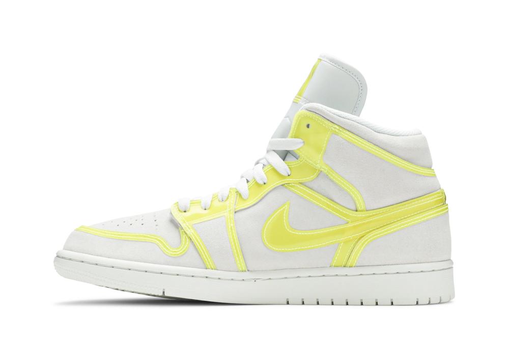Wmns Air Jordan 1 Mid LX 'Off White Opti Yellow'