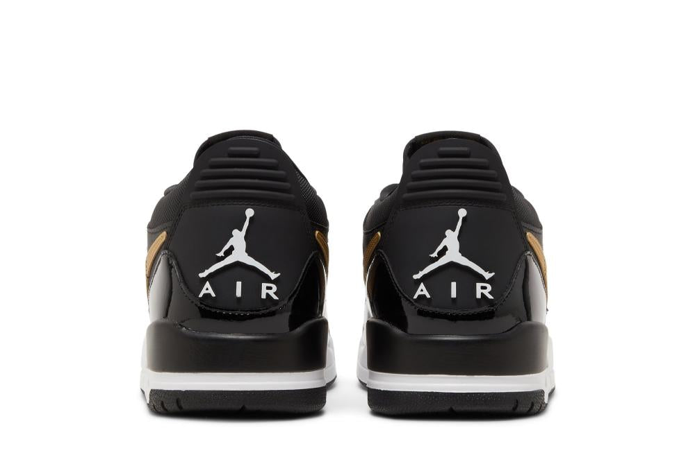 Jordan Legacy 312 Low 'Black Metallic Gold'