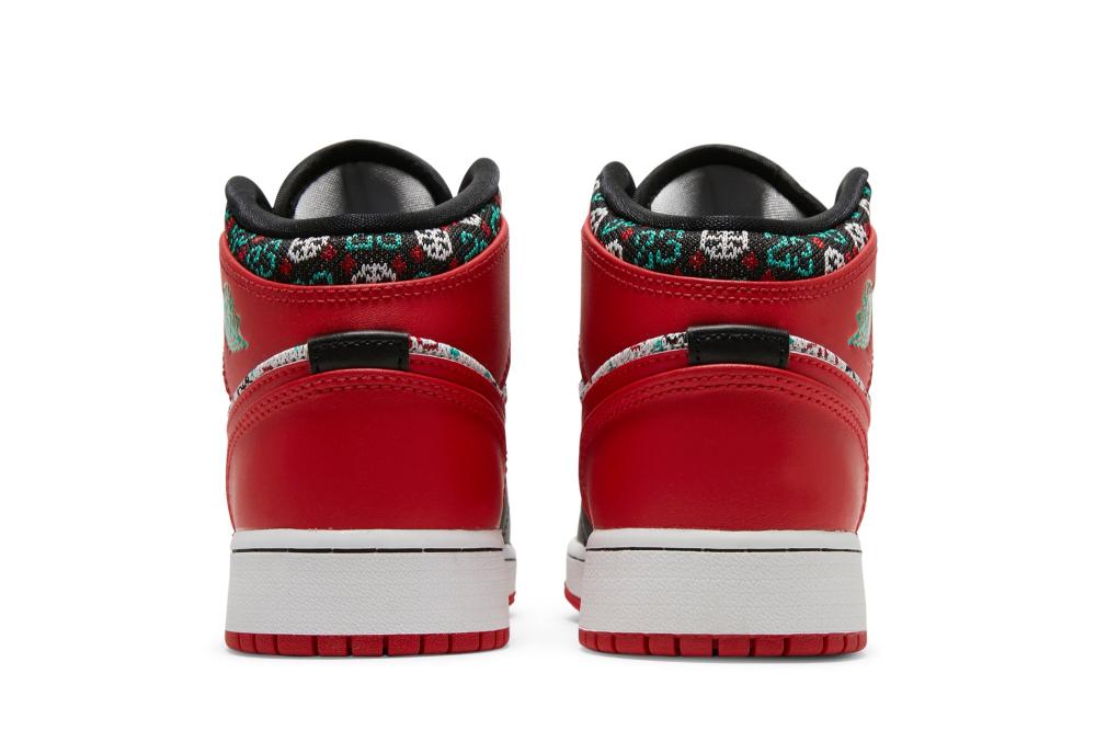 Air Jordan 1 Mid SE GS 'Ugly Christmas Sweater'