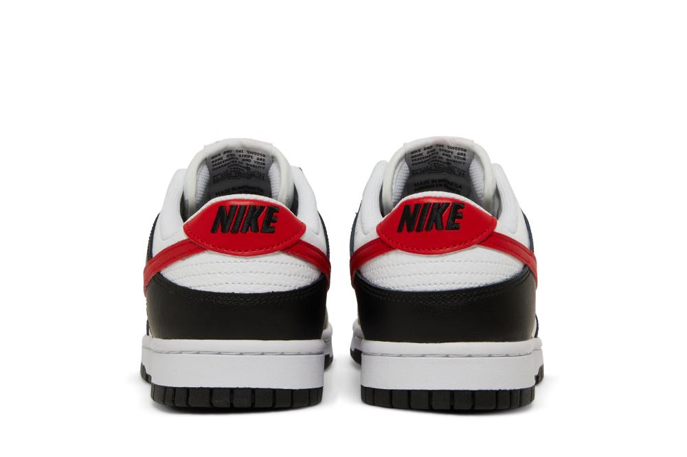 Dunk Low 'Black White Red'