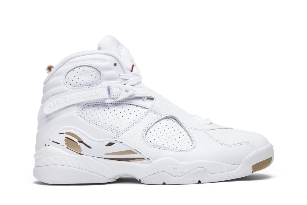 OVO x Air Jordan 8 Retro 'White'
