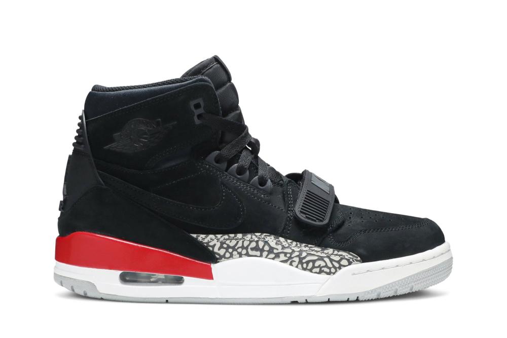 Jordan Legacy 312 'Black Suede'