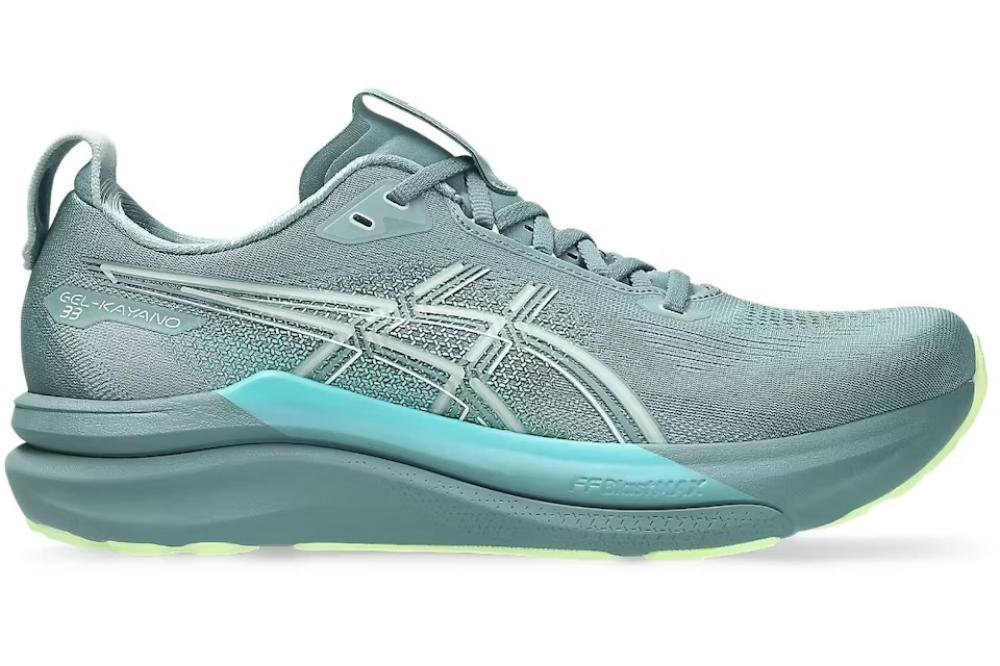 Gel-Kayano 33 Foggy Teal Illuminate Yellow
