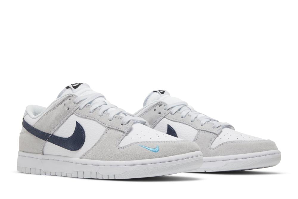 Dunk Low 'Mini Swoosh - Football Grey Midnight Navy'