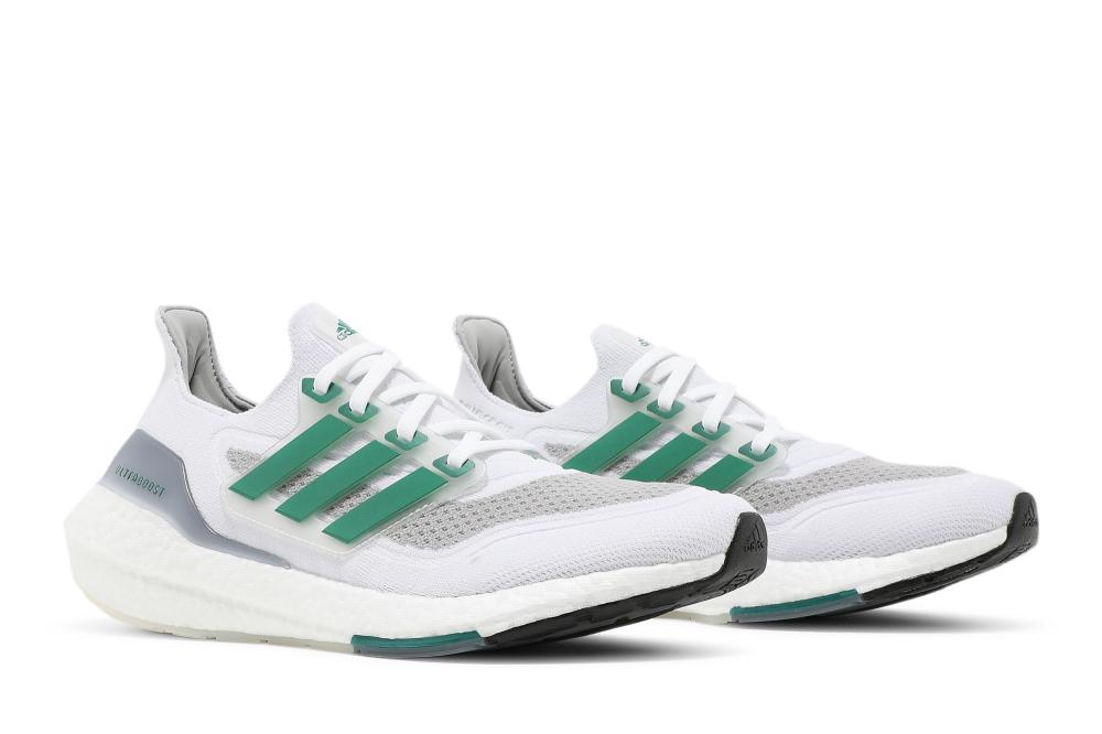 UltraBoost 21 'White Sub Green'