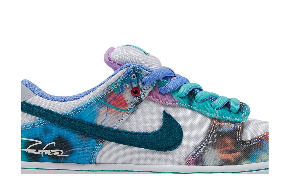 Futura Laboratories x Dunk Low SB 'Bleached Aqua'