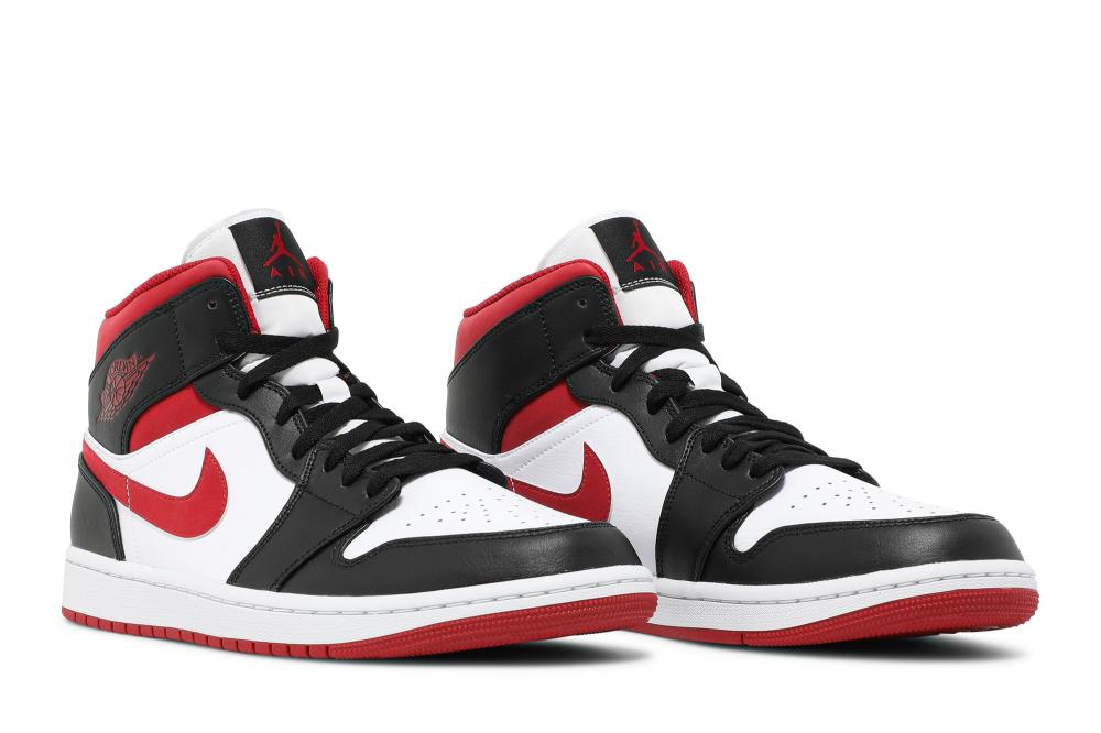 Air Jordan 1 Mid 'Black Gym Red'
