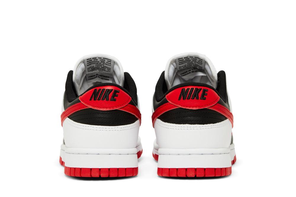 Dunk Low 'White Black Red'