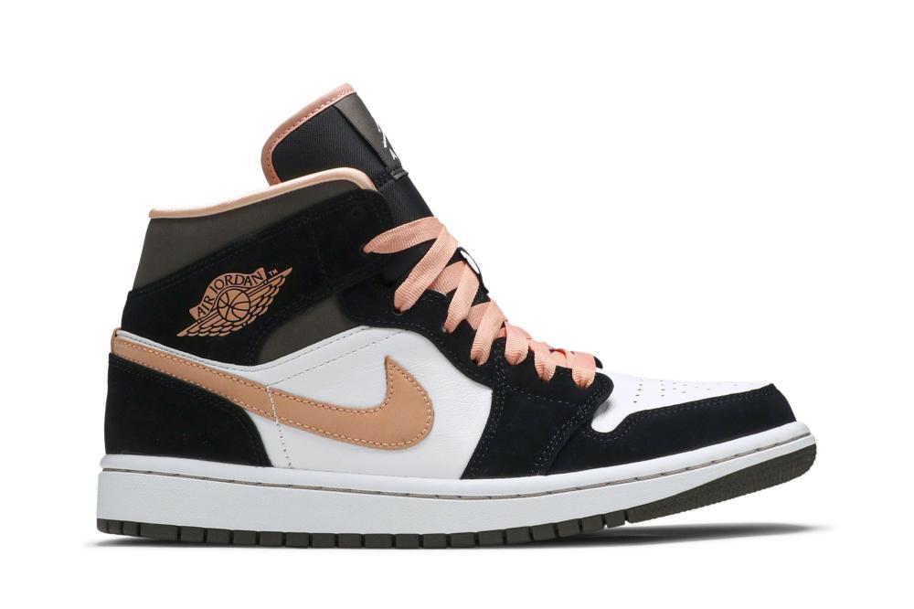 Wmns Air Jordan 1 Mid SE 'Peach Mocha'