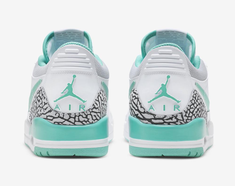 Jordan Legacy 312 Low 'White Washed Teal'