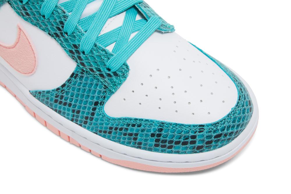 Dunk Low 'Washed Teal Snakeskin'