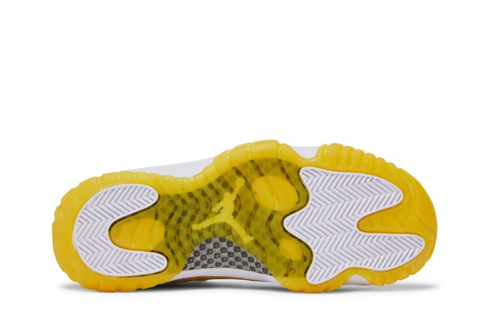 Wmns Air Jordan 11 Low 'Yellow Snakeskin'